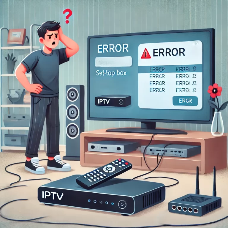 Box IPTV ne fonctionne plus