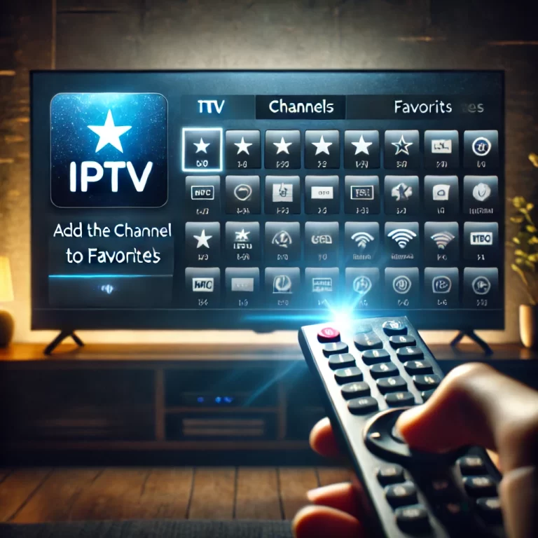 Comment ajouter une chaîne aux favoris sur IPTV France
