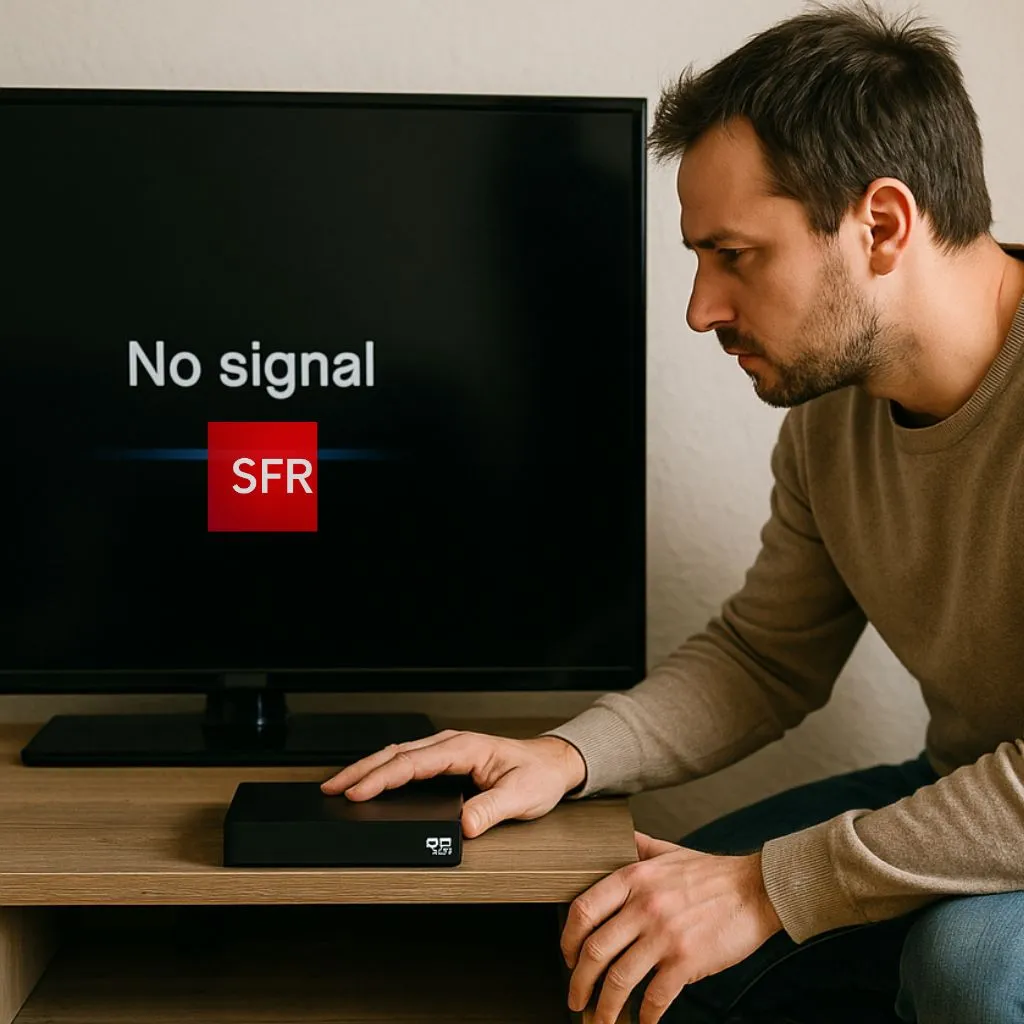 SFR bloque IPTV