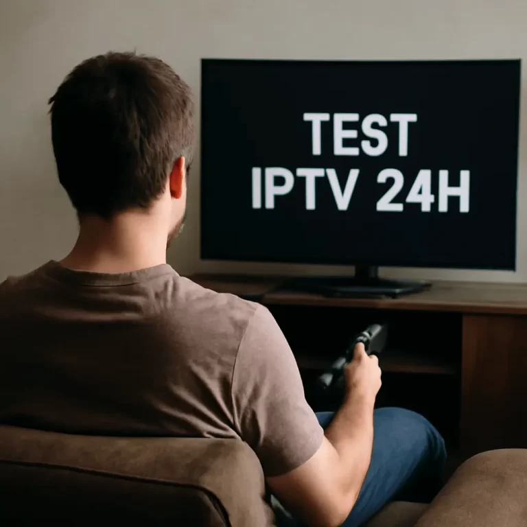 Faire un test IPTV 24h