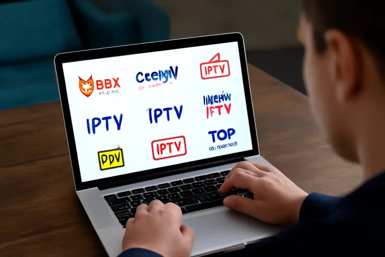 Application IPTV avec VPN intégré