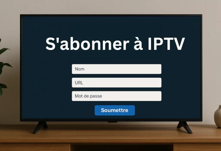 Comment s abonner à IPTV