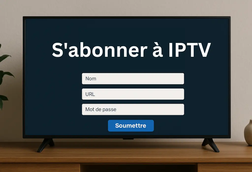 Comment s abonner à IPTV