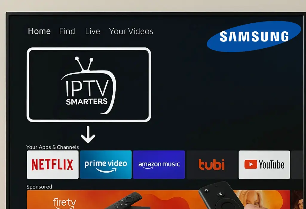 Télécharger IPTV smarters pro sur TV Samsung